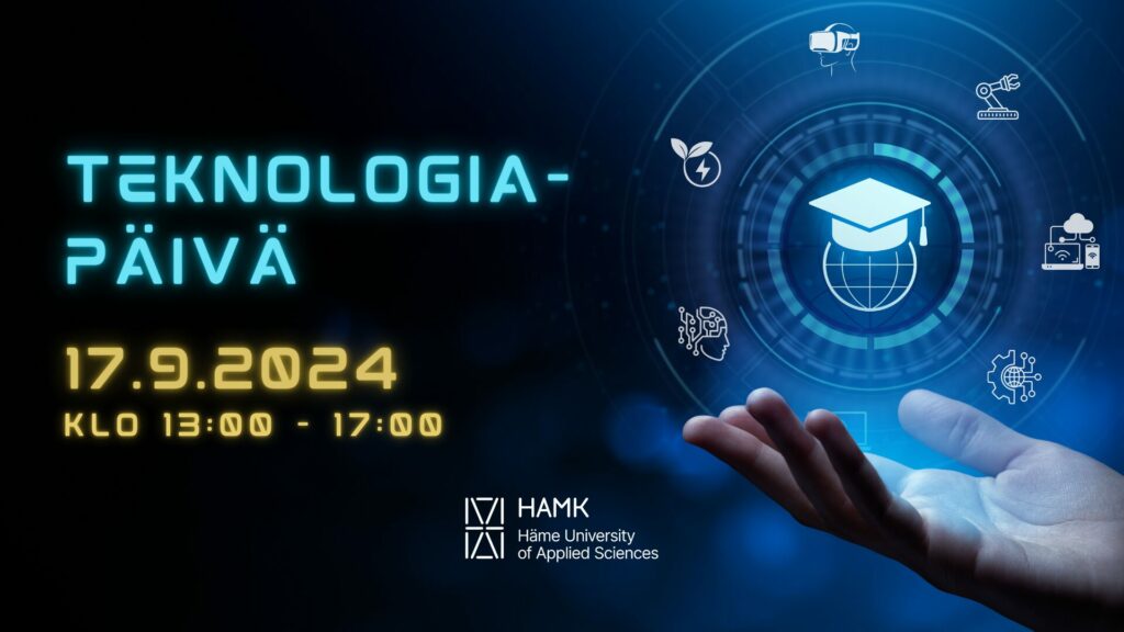 Teknologiapäivä 17.9.2024 mainos Hämeen ammattikorkeakoulu